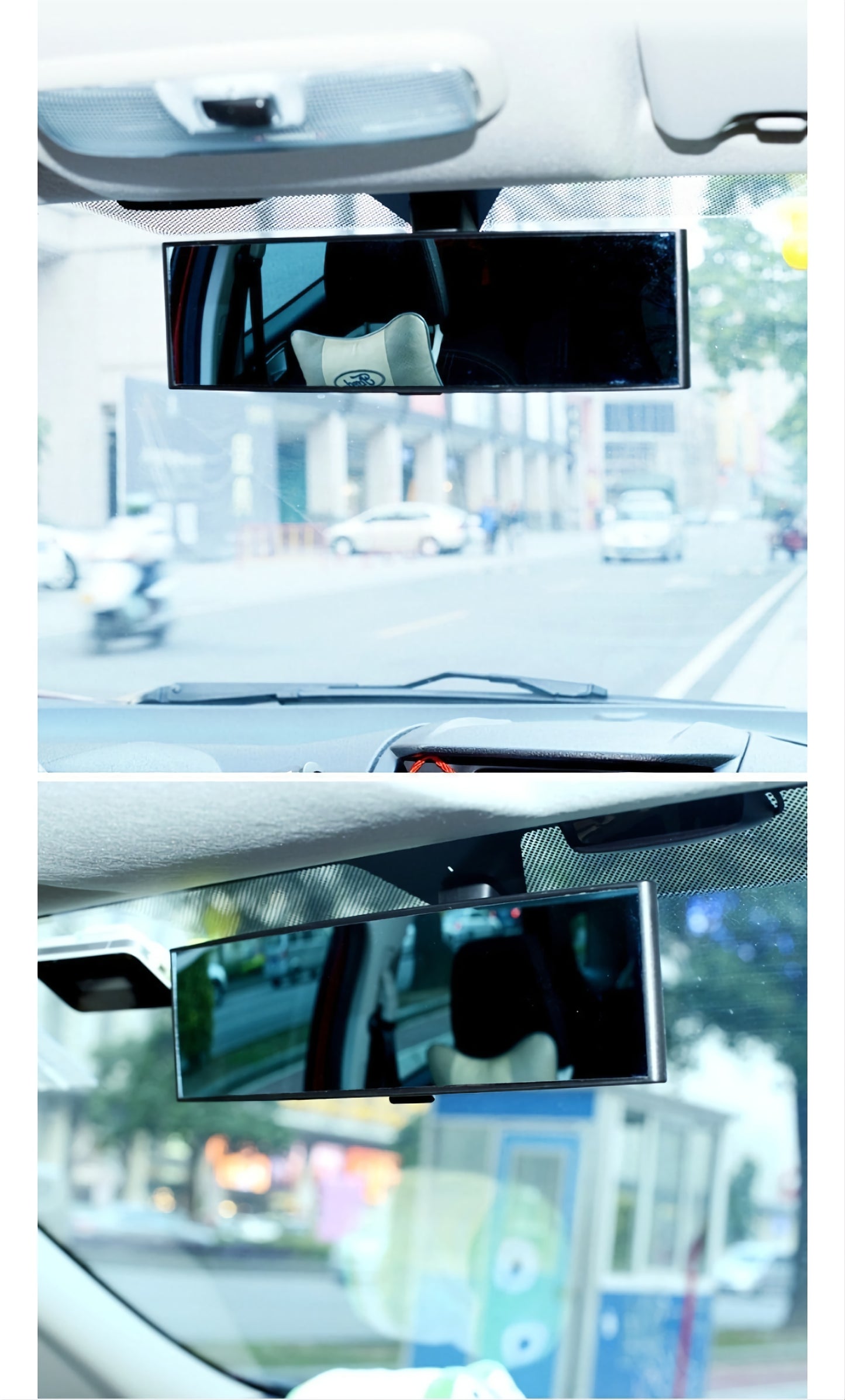 ULTRA -Rétroviseur de voiture, grand angle, panorama, anti-éblouissement, miroir de sécurité, anti-éblouissement, rétroviseur intérieur, miroir grande Vision