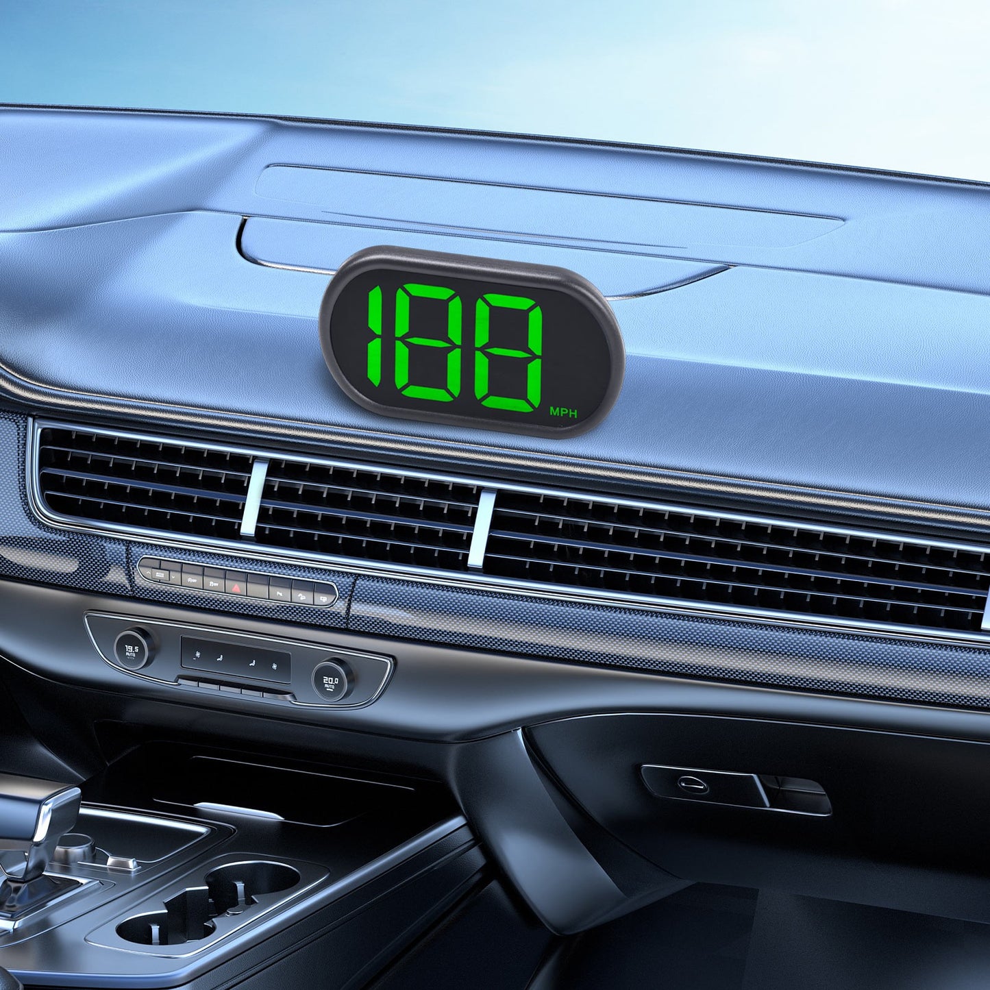 Compteur Kilométrique -Led automobile – Affichage tête haute - Eviter amendes