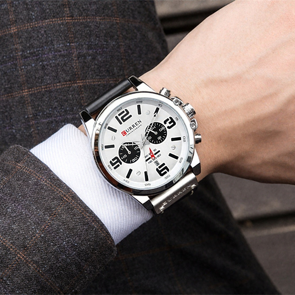 Ultra & Curren-Montre Homme Cuir – Le détail qui fait toute la différence