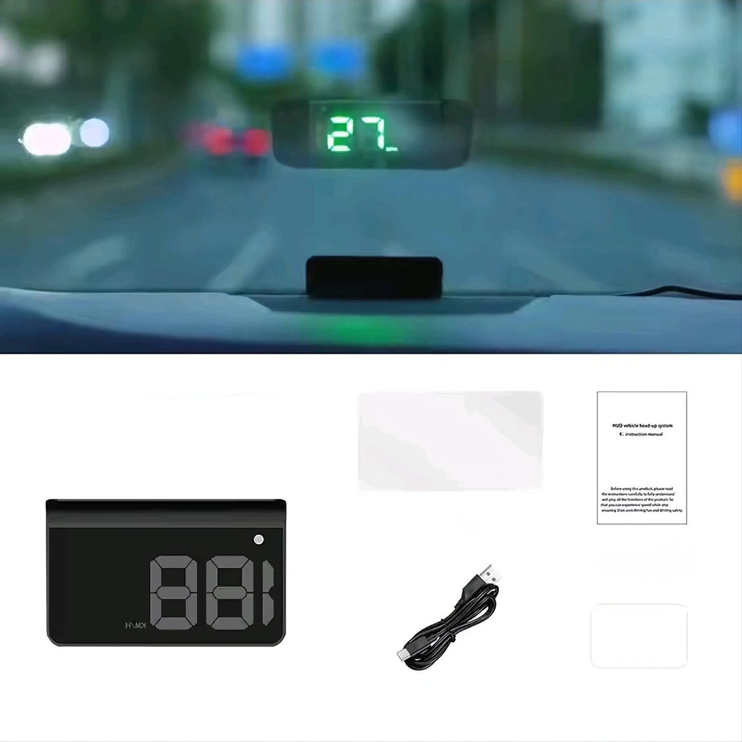 ULTRA - Affichage Tête Haute - Compteur Kilométriques