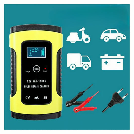 ULTRA REPAIR - Chargeur Batterie Auto-Moto Automatique - 12V - 4AH-100AH