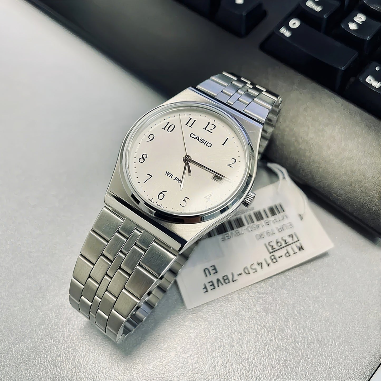 Ultra - Casio Mtp - Cadran Blanc- Unisex - 002