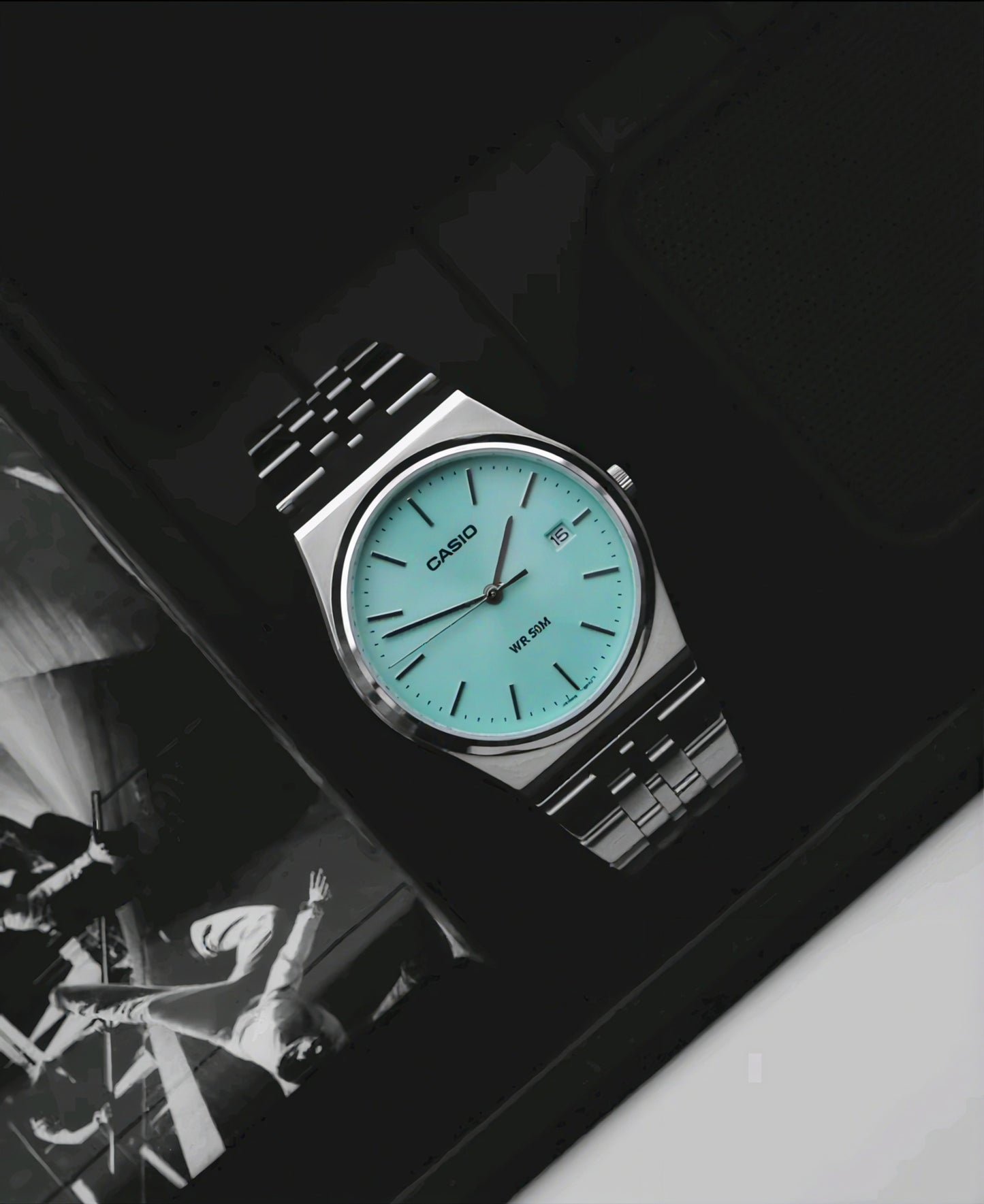 Ultra - Casio Mtp - Cadran Blue Tiffany - Unisex - 002