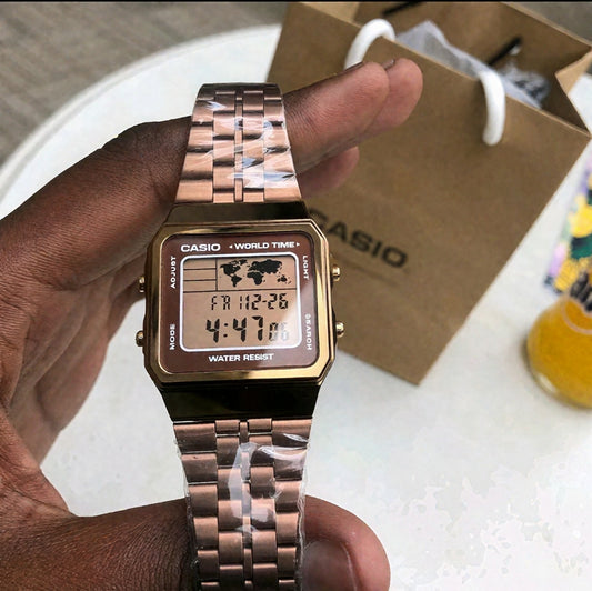 Ultra & Casio Bronze – Élégance numérique au quotidien