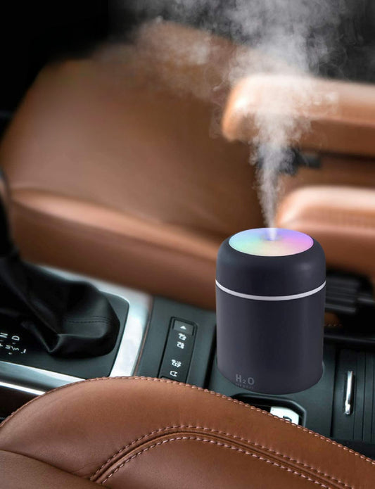 ULTRA - Veilleuse, Silencieuse, Hydratation pendant 6 heures,  Alimentation portable et USB, Deux modes de brume, Arrêt automatique, Contrôle à un bouton