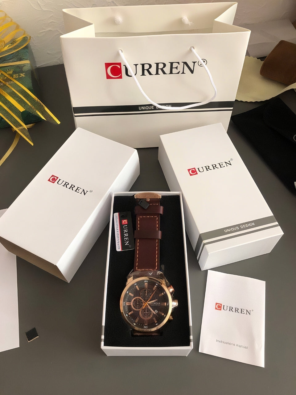 Ultra & Curren-Montre Homme Cuir – Le détail qui fait toute la différence